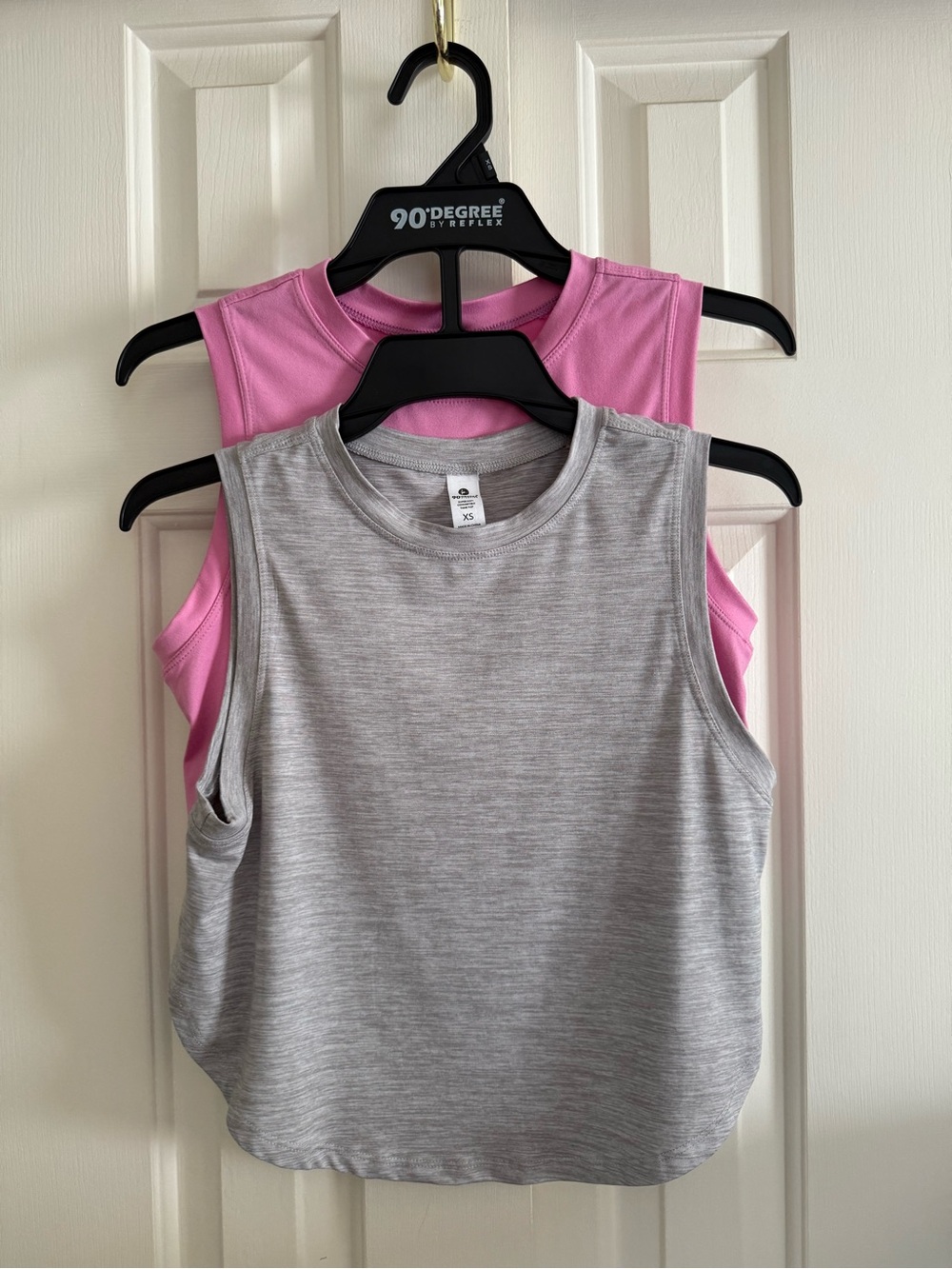 Everyday Performance Muscle Tee 2pk Grey/ Pink
